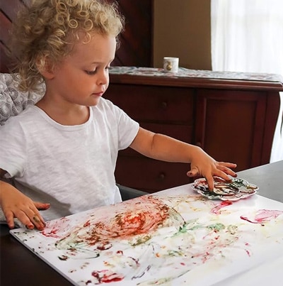 Edible Finger Paints